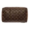 Image 3 : Louis Vuitton Brown Monogram Canvas Leather Speedy 30 Satchel Bag