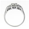 Image 8 : Art Deco Platinum 0.50 ctw Old European Diamond Engagement Ring