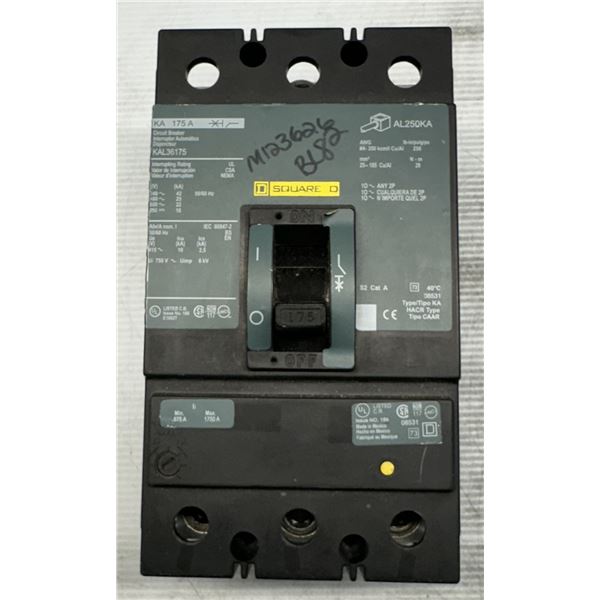 Square D #KAL3617 Circuit Breaker
