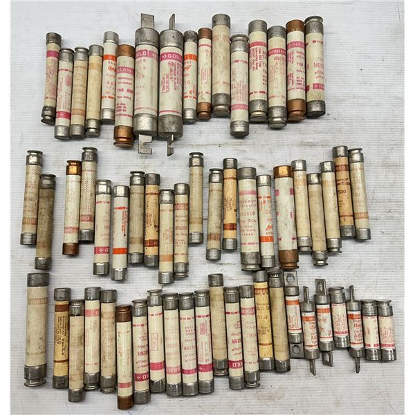 Lot of Misc. Gould Fuses