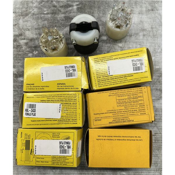 Lot of Hubbell Plugs