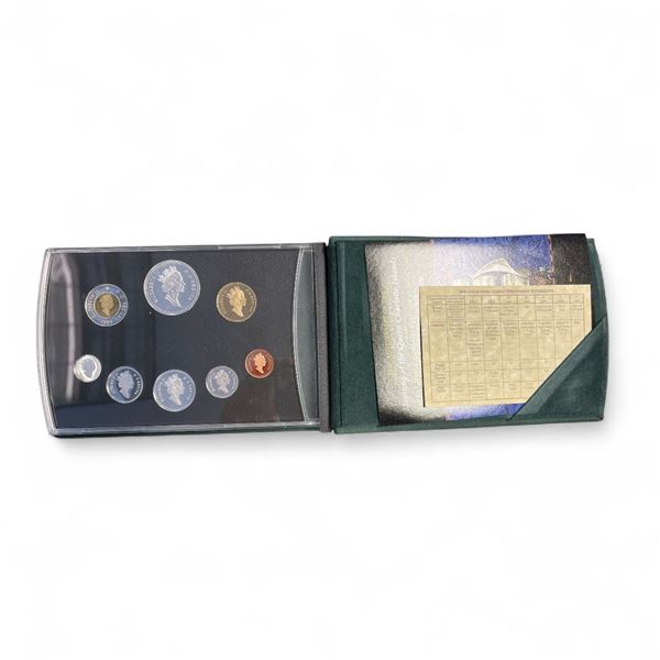 1999 Canadian Mint Proof Silver Coin Set - All coins are .925 Silver except for the penny and loonie