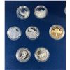 Image 2 : Sterling Silver Canadian 13-Coin Confederation 125th Anniversary Provincial Quarters Proof Set - All