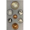 Image 2 : 1992 Canadian Proof Coin Set with .925 Silver "Stagecoach" Dollar - In display box with certificate.