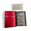 Image 1 : 1987 Canadian Proof Coin Set with .50 Silver "Iceberg & Vessel" Dollar - In display box with certifi