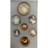 Image 2 : 1989 Canadian Proof Coin Set with .50 Silver "Explorers Canoeing" Dollar - In display box with certi