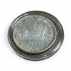 Image 1 : 1966 Canadian Silver Voyageur Dollar Coin - In Capsule - Circulated.