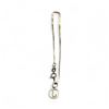 Image 1 : 10 KT Gold 7.5" Bracelet with "J" Charm - Total weight: 1 gram.