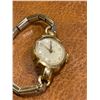 Image 2 : Vintage 14KT Gold Vintage Ladies OCTO Wrist Watch - Case is stamped 14KT - Replacement band is not g