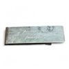 Image 1 : Tiffany & Co Sterling Silver Money Clip - Engraved "Prima la famiglia" (Family First) - Weight - 20.