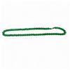 Image 1 : 26" Long Burmese Jade Necklace - Average bead size is 9.8mm - Magnetic Clasp