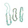 Image 1 : 3 Necklaces Made of Sodalite, Turquoise, Hishi and Resin