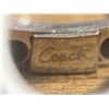 Image 2 : Enameled Coach Logo Bangle Bracelet - Stamped "Coach" inside and on outer cameo