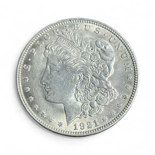1921 US Morgan Dollar - .900 Silver  - No Mint Mark