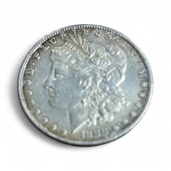1890 US Morgan Dollar - .900 Silver  - No Mint Mark