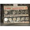 Image 6 : 5 Canadian Commemorative Quarter Sets - 1999 & 2 x 2000 Millennial Sets and 2 "Canada  125  Sets" (1
