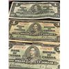 Image 2 : 3 x 1937 Bank of Canada One Dollar Bank Notes - 2 Gordon/Towers (NL and JM Series) 1 Coyne/Towers ZM
