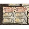 Image 2 : 2 x 1986 $2 Bills and 9 x 1973 $1 Bills ($2 are BRN & CBG Series) ($1 are a wide range of Series #s)