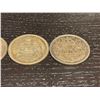 Image 4 : 4 Canadian 80% Silver Half Dollar Coins - 1941, 1956, and 2 x 1960