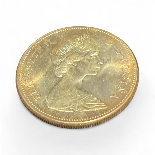 1967 Canadian Centennial Silver Dollar - .800 Silver - Circulated