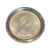 Image 1 : 1966 Canadian Silver Dollar - .800 Silver - In capsule