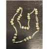 Image 3 : 16" .925 Mexico Bar & Ball Necklace - Hallmarked RHG Balls are 6.7 mm - Weight: 26 grams