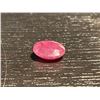 Image 2 : 9.45 Carat Natural Ruby - Oval Cut - 14.2mmx10.8mmx5.8mm. Clarity: AA, Naturally Included- Estimated