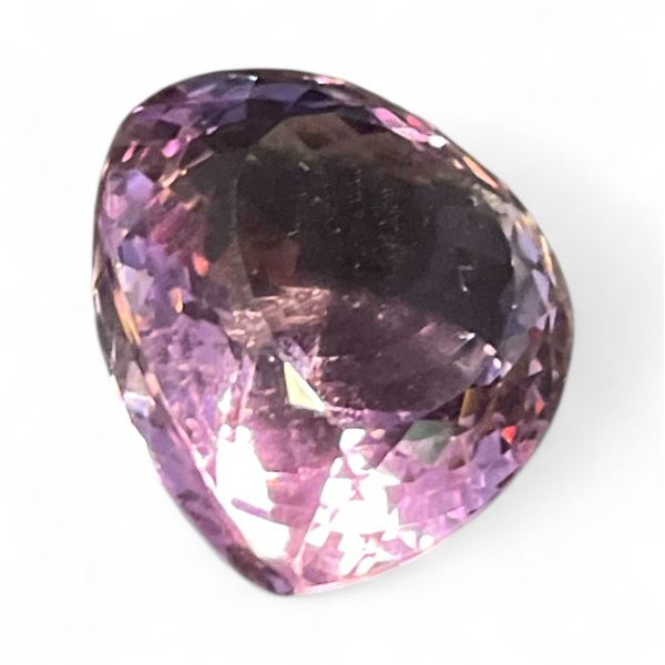 50.06 Carat Natural Premium Ametrine - Pear Cut - 22.5mmx26.9mmx13.9mm. Clarity: AA, Naturally Inclu