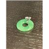 Image 3 : 14KT Jade Pendant - Pendant is 19mm wide