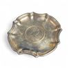 Image 1 : Antique .833 Silver Maria Theresa Thaler Coin in .800 Silver Dish (4.75" dish) - Total  weight of co