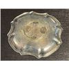 Image 2 : Antique .833 Silver Maria Theresa Thaler Coin in .800 Silver Dish (4.75" dish) - Total  weight of co