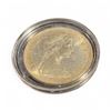 Image 1 : 1966 Canadian  Silver Dollar Coin - .800 Silver - Circulated - In a capsule