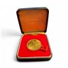 Image 1 : 1969 Gold Founding of Singapore Commemorative $150 Coin - .917 Gold - Weight: 24.88 grams - In origi