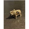 Image 2 : Solid Sterling Silver Elephant Miniature - 1" x 1" x 1.5" - Weight: 20 grams. Can be hung by the tru