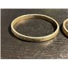 Image 2 : 2 Matching Sterling Silver Hidden Hinge Bangle Bracelets - Total weight: 41.5 grams