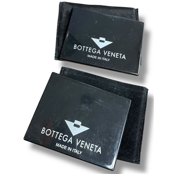 Group of 2 Bottega Veneta Logo Pocket Mirror