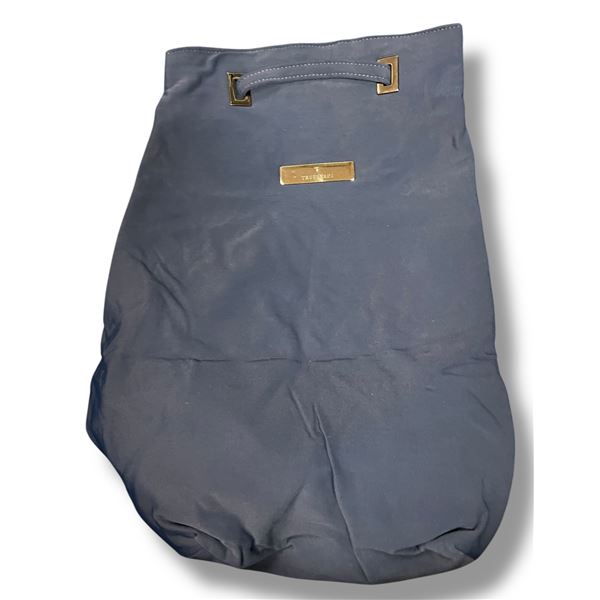 Trussardi Collezione Tessuto Blue Nylon Backpack - Authenticity Not Verified