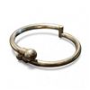 Image 1 : Sterling Siver Hinged Bangle Bracelet - Weight: 35.5 grams