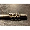 Image 2 : Tiffany & Co .925 Silver Ladies Triple Open Heart Twist Ball Point Pen  - Hallmarked Tiffany & Co.