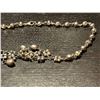 Image 3 : 16" Sterling Silver and Grey  Pearl Necklace