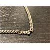 Image 2 : 24" Sterling Silver Flat Curb Link Chain - 4.3 mm wide - Weight: 29.5 grams