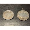 Image 4 : 1928 Vancouver Medal and Vintage St Christopher Pendant - Both have personal engravings -  Total wei