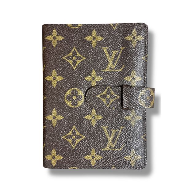 Louis Vuitton Monogram Canvas Agenda Cover - Authenticity Not Verified