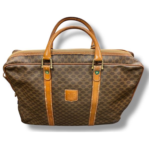 Celine Macadam Coated Canvas Bag - Authenticity Not Verified