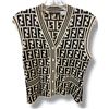 Image 1 : FENDI Zucca Monogram Knit Vest - Authenticity Not Verified