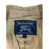 Image 3 : Burberrys Men's Brown Linen Coat, Size 4 - Authenticity Not Verified