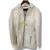 Image 1 : Tommy Hilfiger White Hooded Zip-Up Jacket Size L - As Is