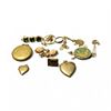 Image 1 : Bag of Vintage Gold Filled Jewelry - Total weight including gemstones: 29 grams