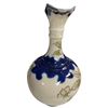 Image 3 : Hand-Painted Nippon Porcelain Ewer Vase - As Is