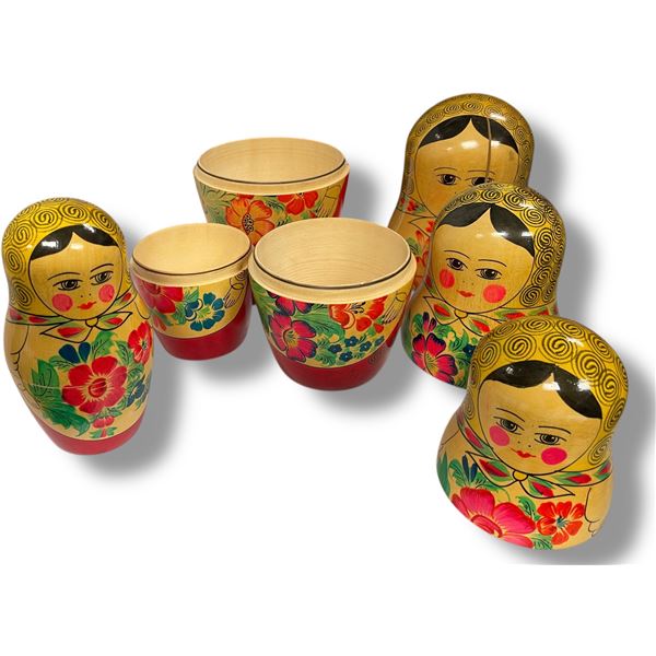 Matryoshka Nesting Dolls Set - As Is